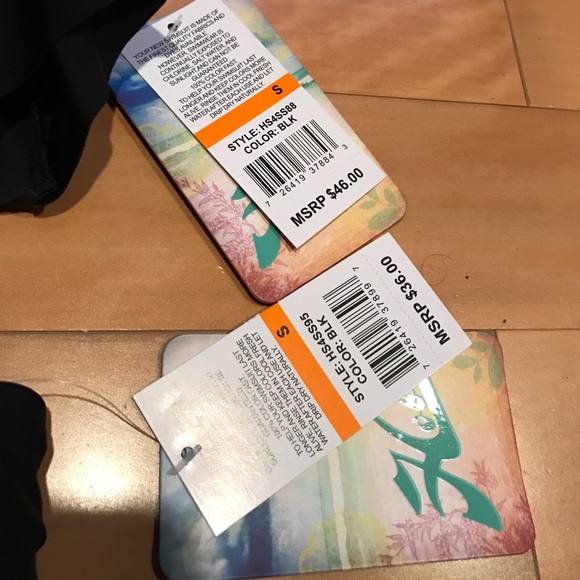 Hobie black flounce bikini set - Picture 4 of 5