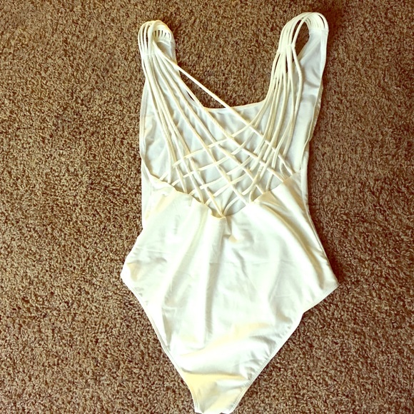 Other - White bodysuit BRAND NEW from TOBI
