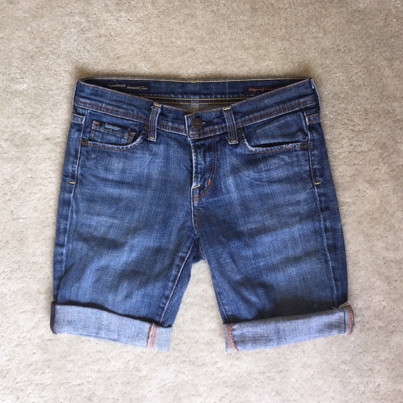 Citizens of humanity denim shorts size 25