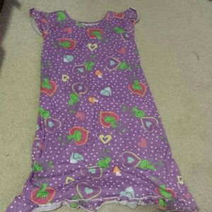 Kids size XL purple nightgown