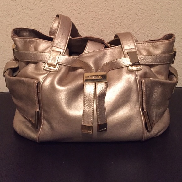 Authentic MK gold bag.