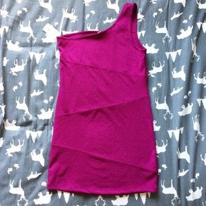 💃🏻 Magenta Bodycon Bandage Mini Dress