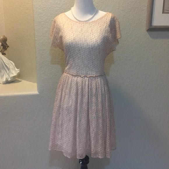 Weston wear by Anthropology polka dot dress