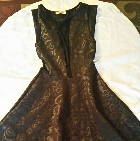 Black Arden B Skater dress