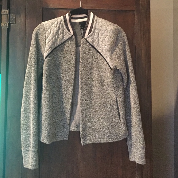 Anthropologie Dolan Gray Bomber Jacket - XS