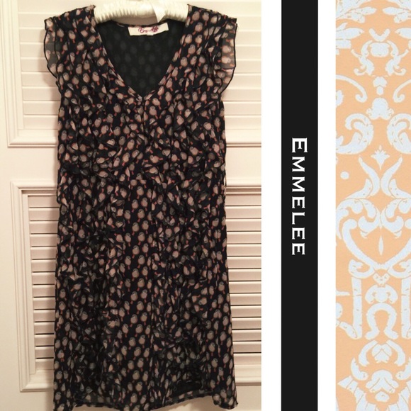 {EUC} Emmelee | Frilly Brodie Dress