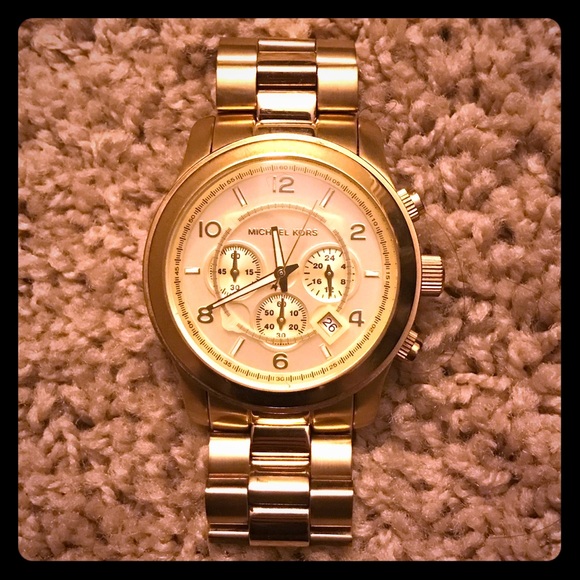 Gold Michael Kors Watch
