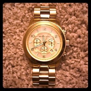 Gold Michael Kors Watch
