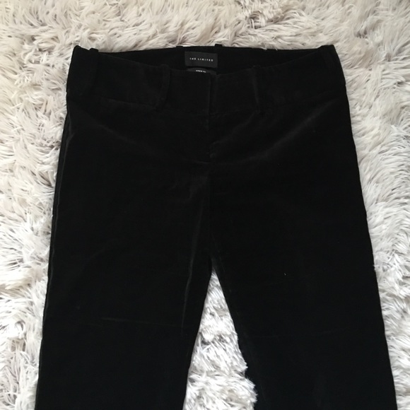 Velvet black pants