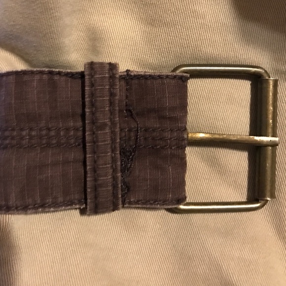 Brown & brass belt