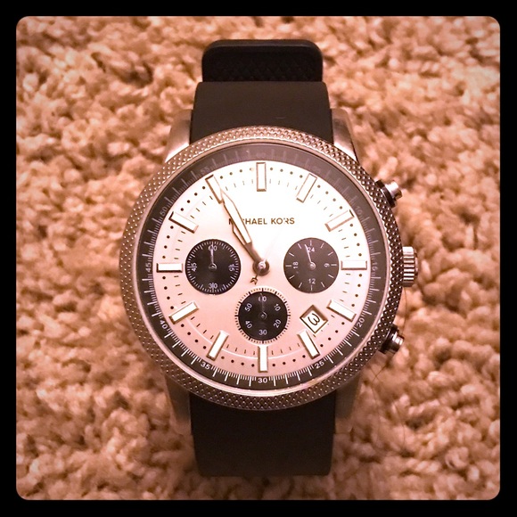 Black & Silver Michael Kors Watch