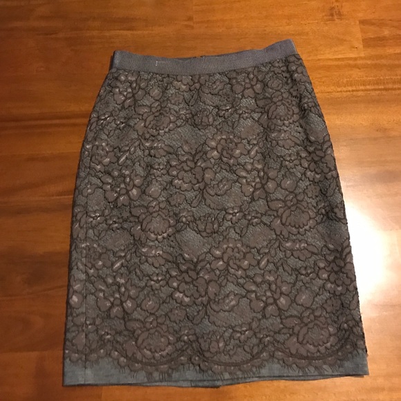 LOFT lace skirt