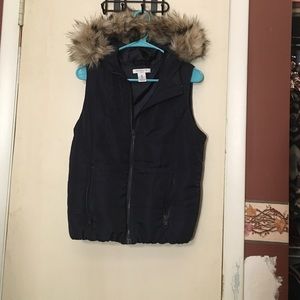 Liz Claiborne hooded vest