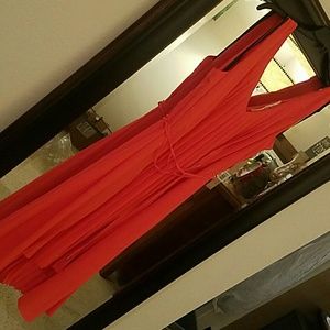 New Rachel Roy tangerine Dress
