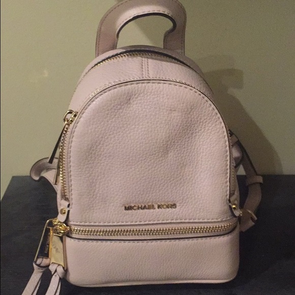 Michael Kors Handbags - Michael Kors XS Extra Small Rhea Backpack pink