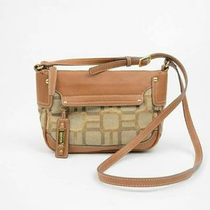 Beautiful Nine West Brown Crossbody Purse!