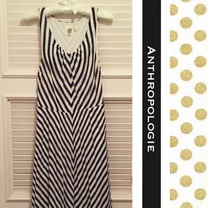 Anthropologie | Striped Jersey Dress