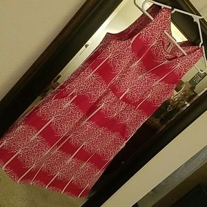Patterned Pink Dress