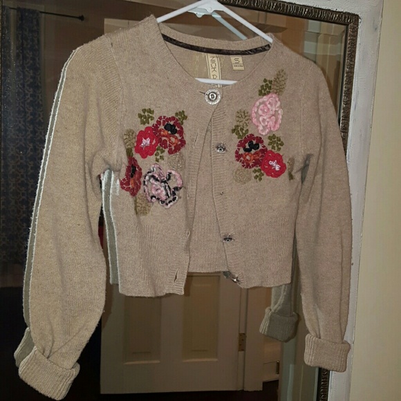 Boutique vintage crop cardigan