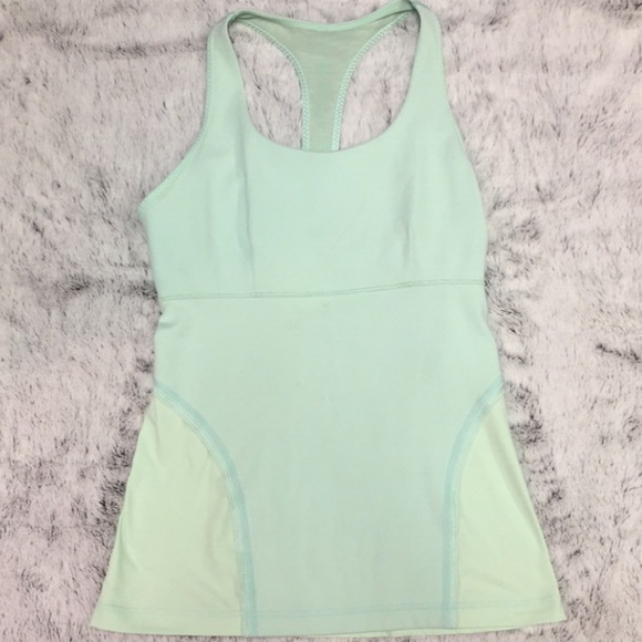 Mint Lululemon Tank Top Size 10