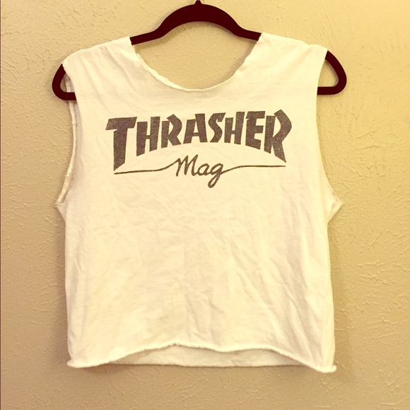 Cropped Thrasher Tee