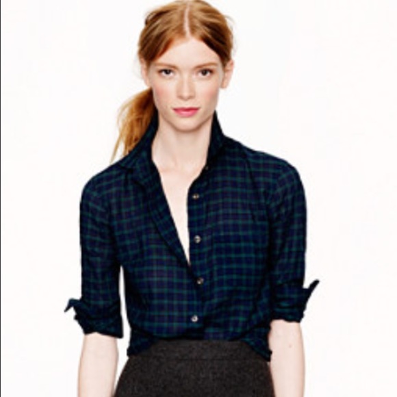 J. Crew Tops - Jcrew Crinkle Boy Shirt