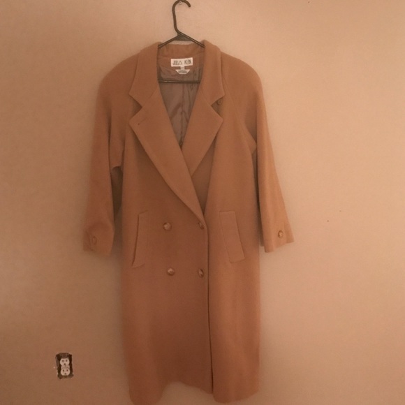 WOMENS FULL LENGTH DOUBLE BUTTON LONG COAT