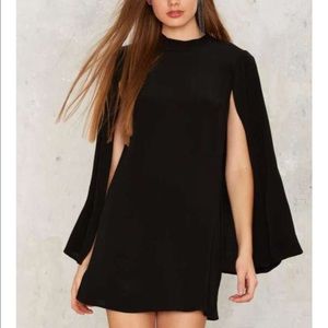 Nasty Gal cape dress