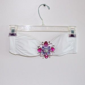 Victoria Secret Jeweled Bandeau Top