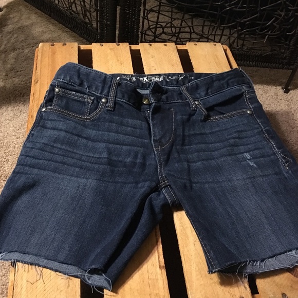 Express jean cutoff shorts