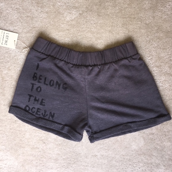 Ocean inspired terry shorts. Size small. Brand new - Picture 1 of 4