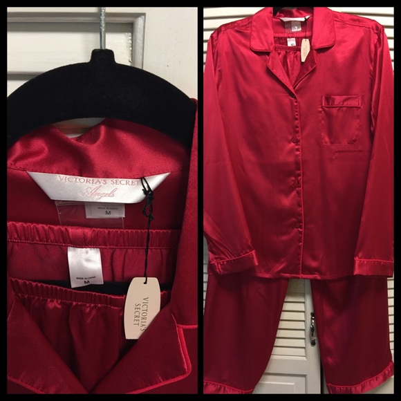 Victoria's secret angel satin sleepwear