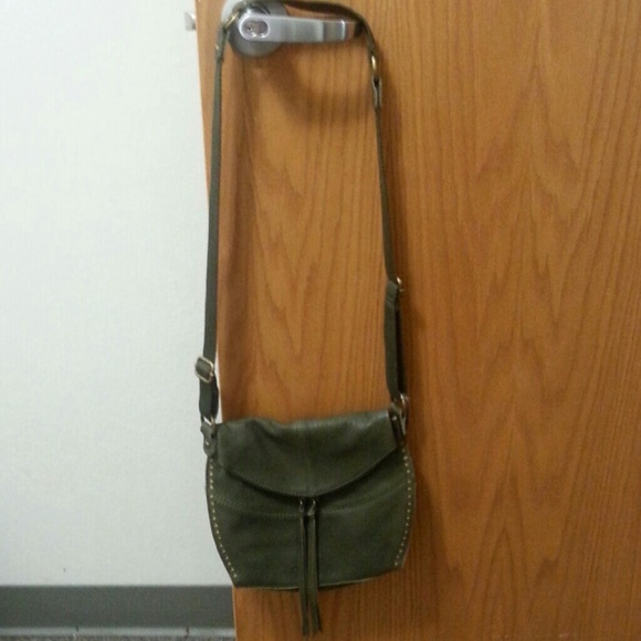The Sak messenger bag (Olive)
