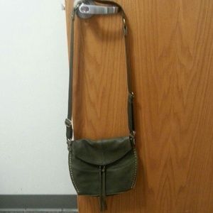 The Sak messenger bag (Olive)