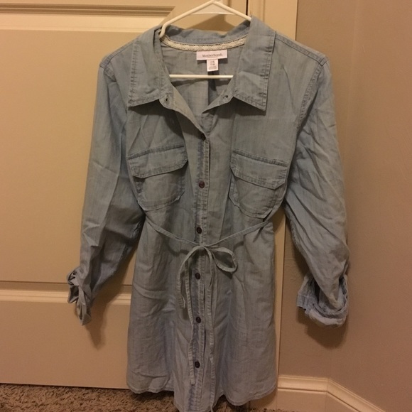 Motherhood Maternity Jean Dress