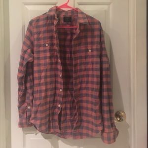 Men's (XS)  j. Crew flannel.