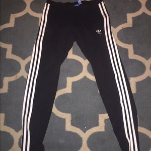 Classic Adidas stripe Leggings medium