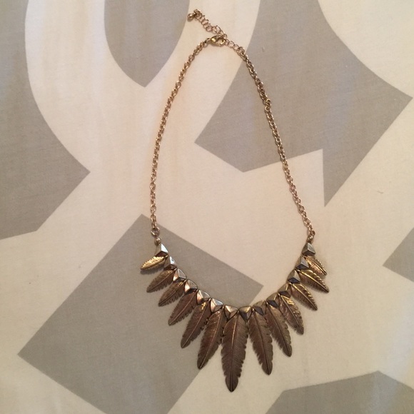 Gold Tribal Necklace