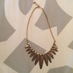 Gold Tribal Necklace