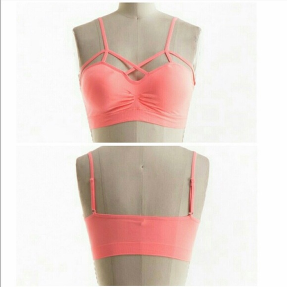 ✴️ 1 left ✴️ Strappy seamless bralette - Picture 2 of 6