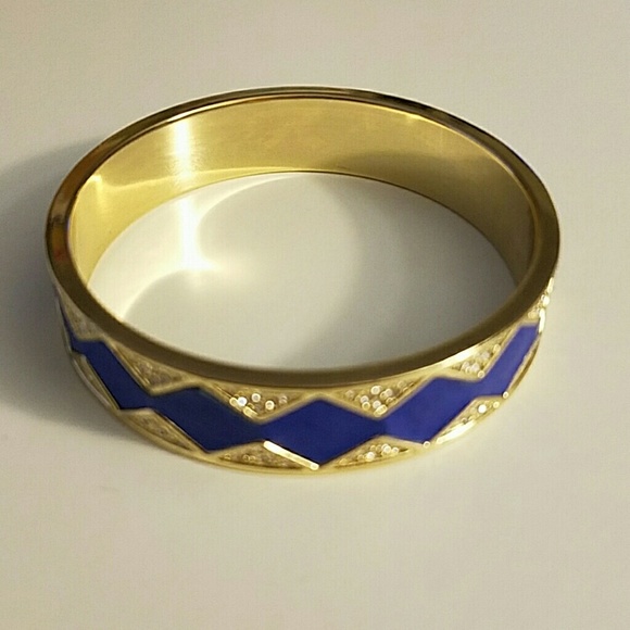 Royal Blue Sunburst Bangle - Picture 3 of 5