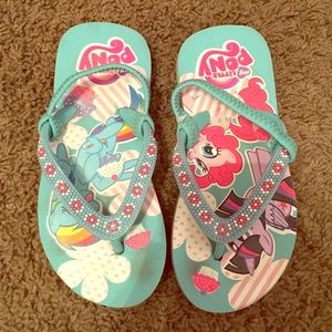 My little pony sandals with backstrap