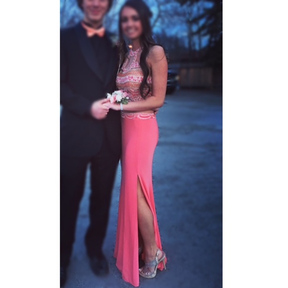 2 piece prom dress - Picture 4 of 5