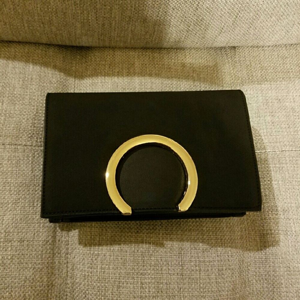 Gray / Green stylish handbag