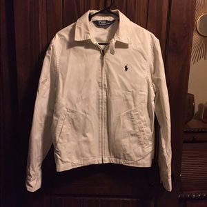 Men's Ralph Lauren Polo Jacket - White Cotton NWOT