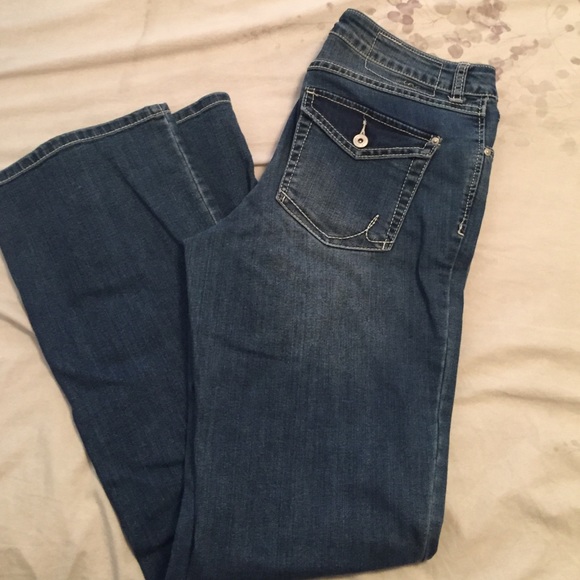 INC Boot Leg Curvy Jeans: 8