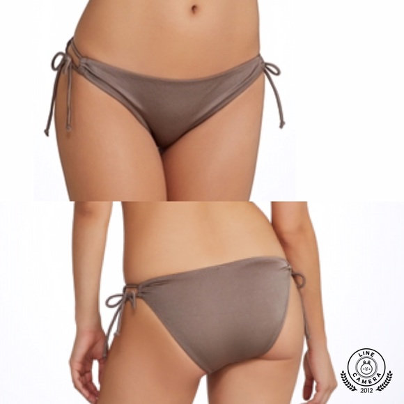 NWT Multi Floral Side Tie Bikini Bottom g662 - Picture 4 of 4