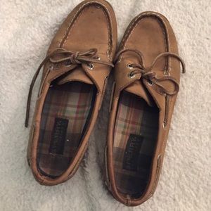 Sperry shoes tan for Jcrew