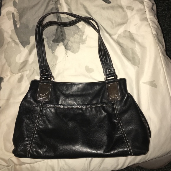 Black Leather Purse
