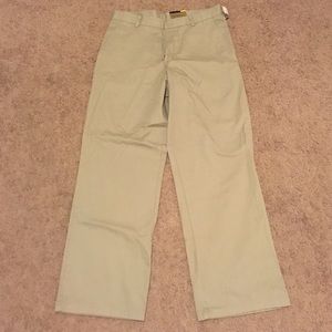 Dockers khaki husky boys adjustable waist